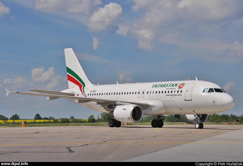 Tatarstan Airlines – Airbus A319-112 VQ-BNF