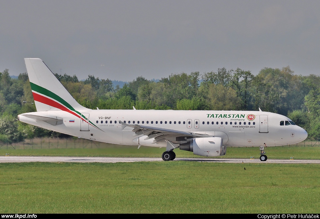 Tatarstan Airlines – Airbus A319-111 VQ-BNF