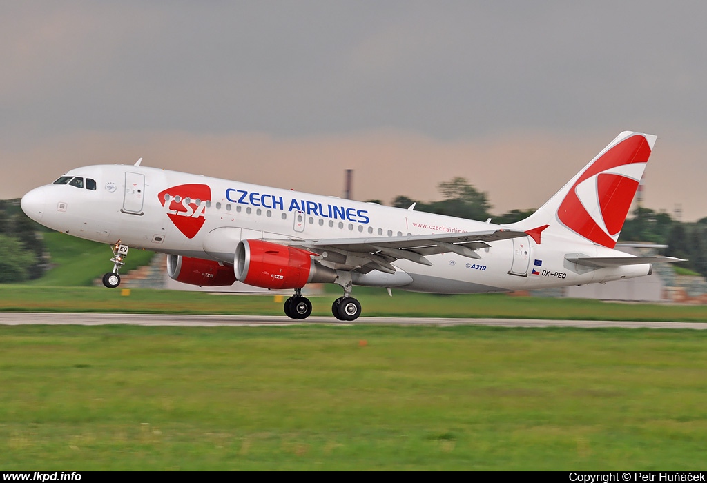 SA Czech Airlines – Airbus A319-112 OK-REQ