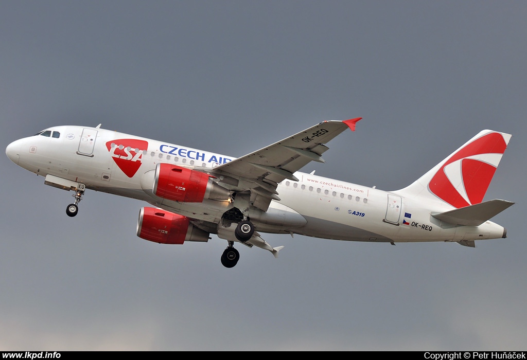 SA Czech Airlines – Airbus A319-112 OK-REQ