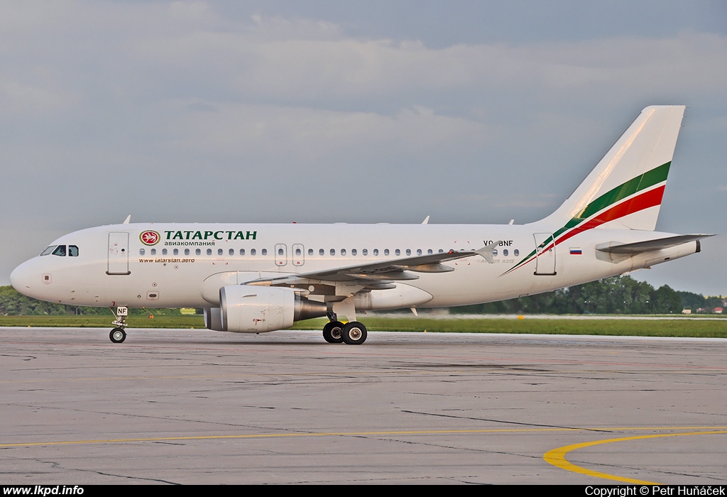 Tatarstan Airlines – Airbus A319-112 VQ-BNF