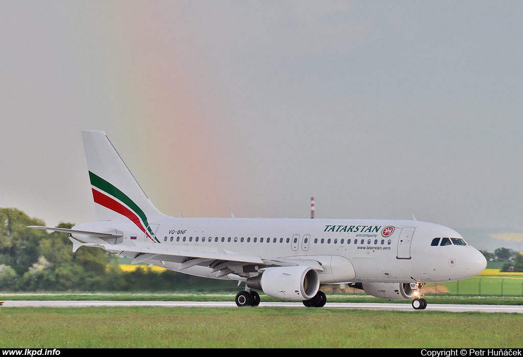 Tatarstan Airlines – Airbus A319-112 VQ-BNF