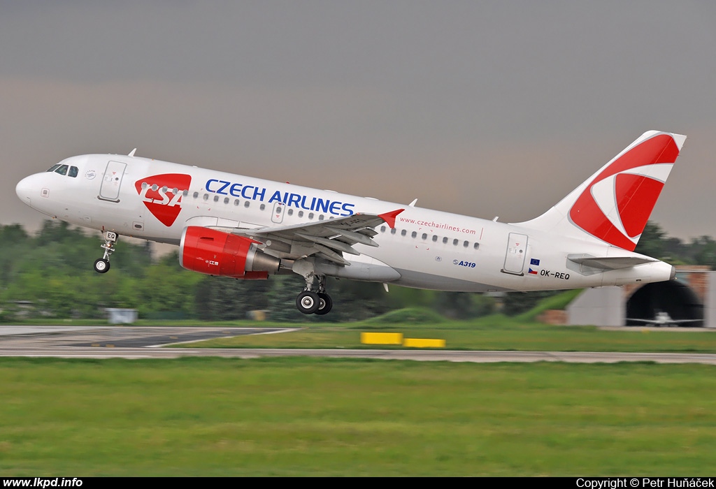 SA Czech Airlines – Airbus A319-112 OK-REQ