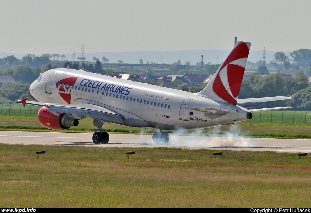 SA Czech Airlines – Airbus A319-112 OK-NEM