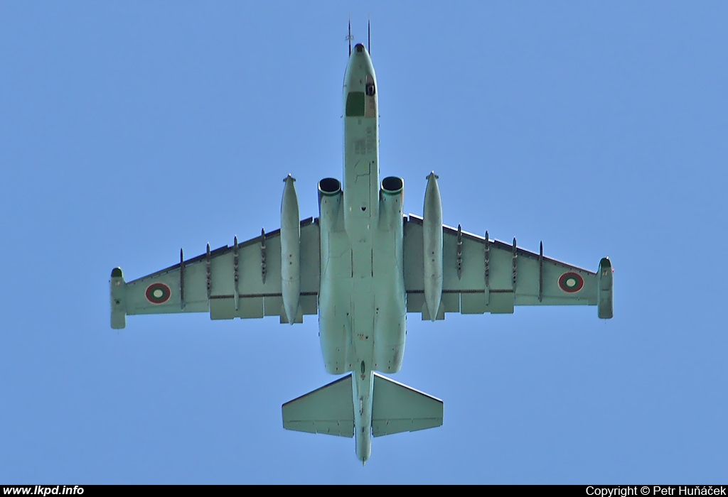 Bulgaria Air Force – Sukhoi Su-25UBK 095