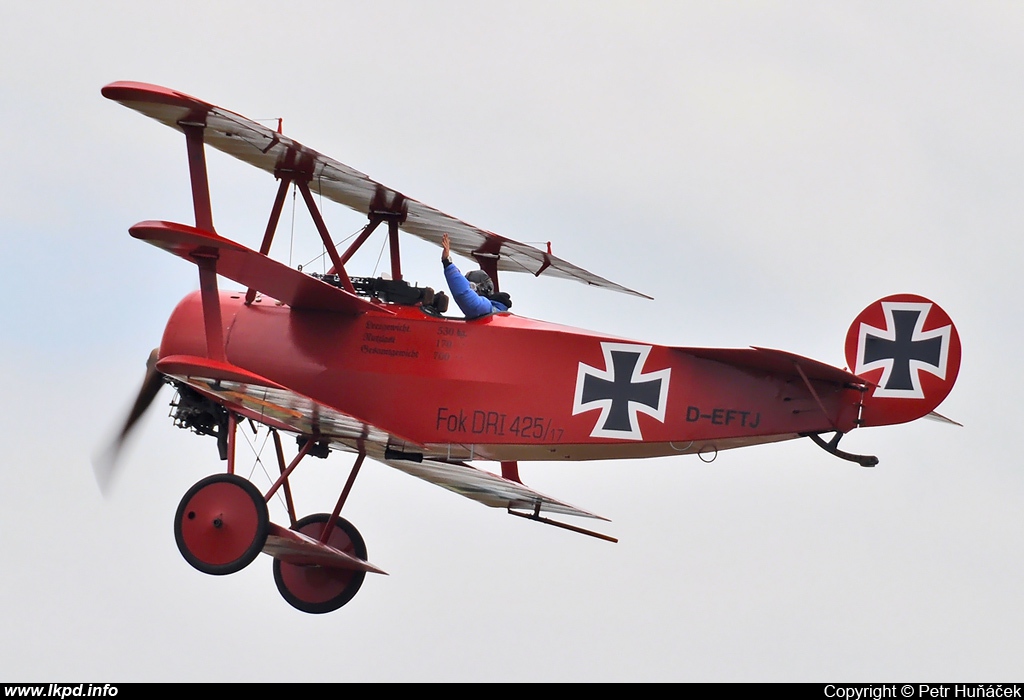 Private/Soukrom – Fokker DR-1 Dreidecker D-EFTJ