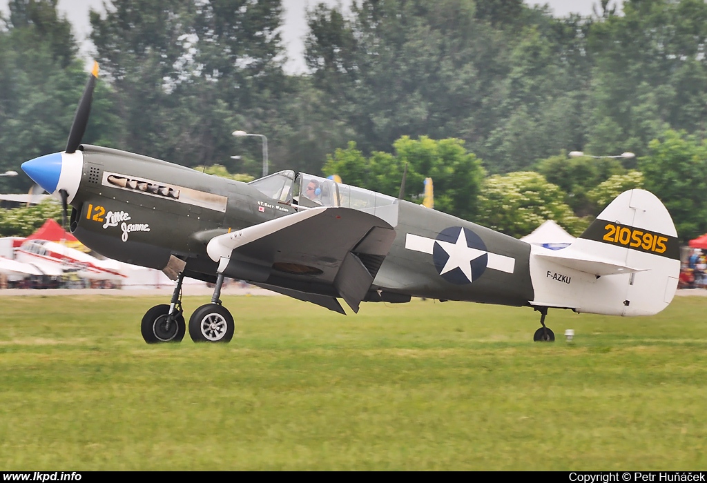 Private/Soukrom – Curtiss P-40N Warhawk F-AZKU