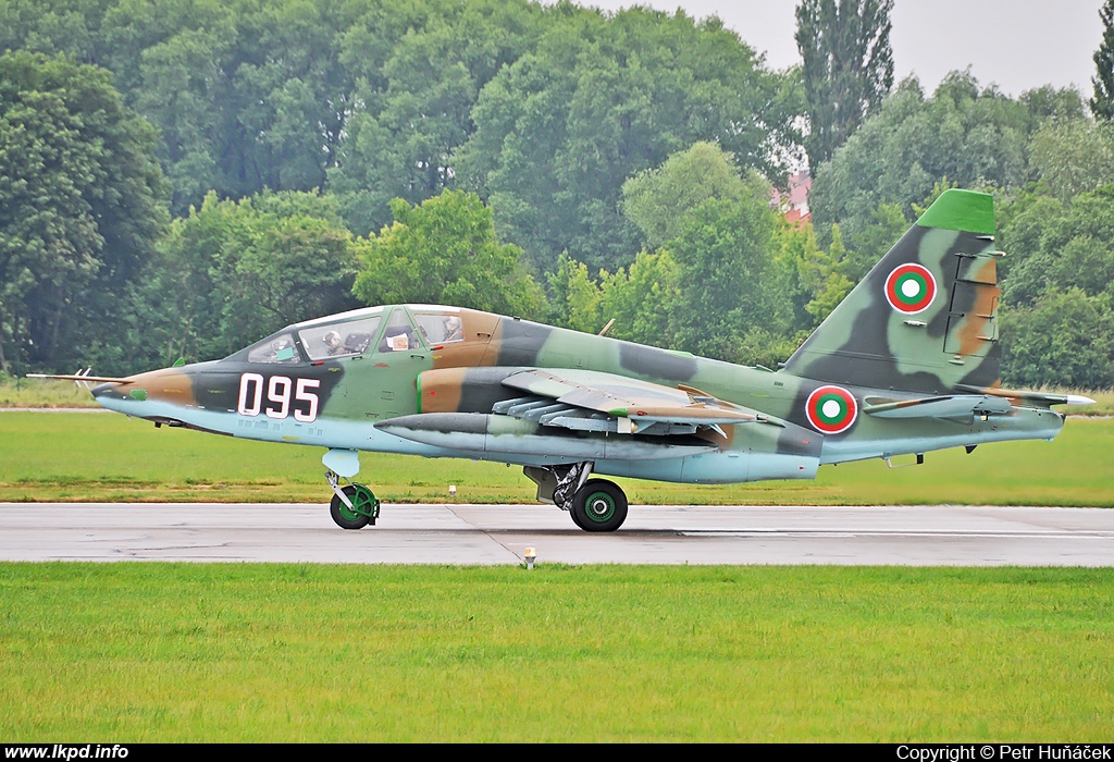 Bulgaria Air Force – Sukhoi Su-25UBK 095