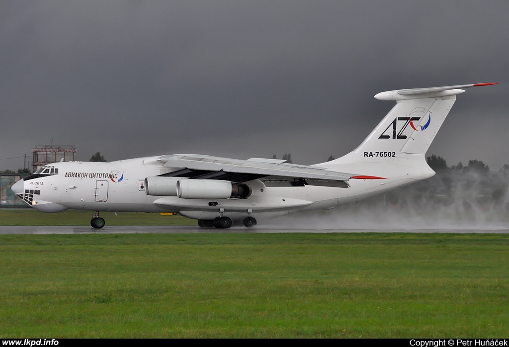 Aviacon Zitotrans – Iljuin IL-76TD RA-76502