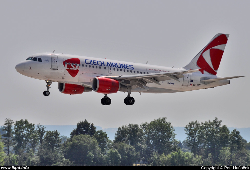 SA Czech Airlines – Airbus A319-112 OK-NEO