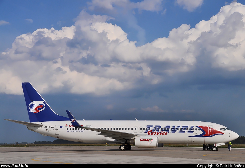 Travel Service – Boeing B737-8Q8 OK-TVH