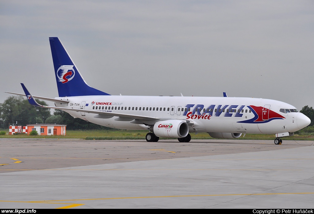 Travel Service – Boeing B737-8Q8 OK-TVH