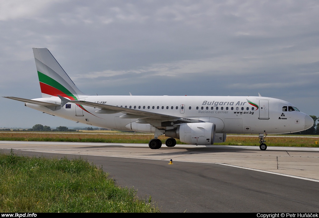 Bulgaria Air – Airbus A319-111 LZ-FBF