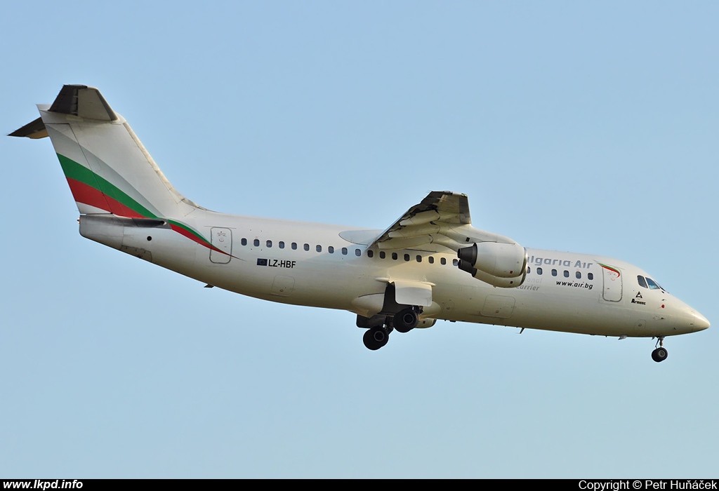 Bulgaria Air – BAE Systems Avro BAE-146-300 LZ-FBF