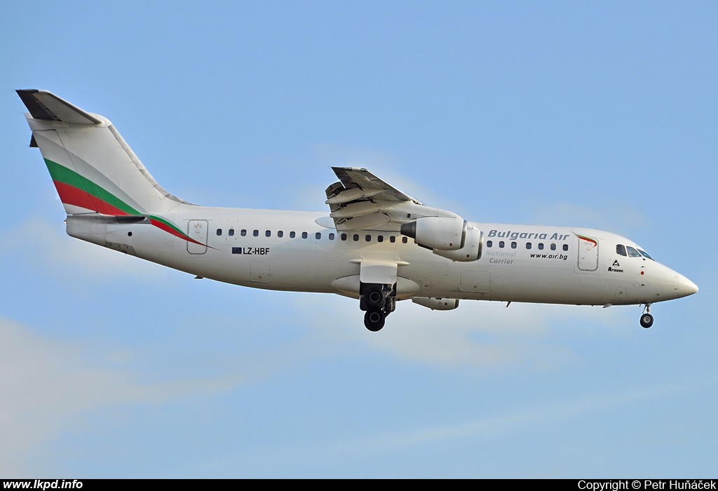 Bulgaria Air – BAE Systems Avro BAE-146-300 LZ-HBF