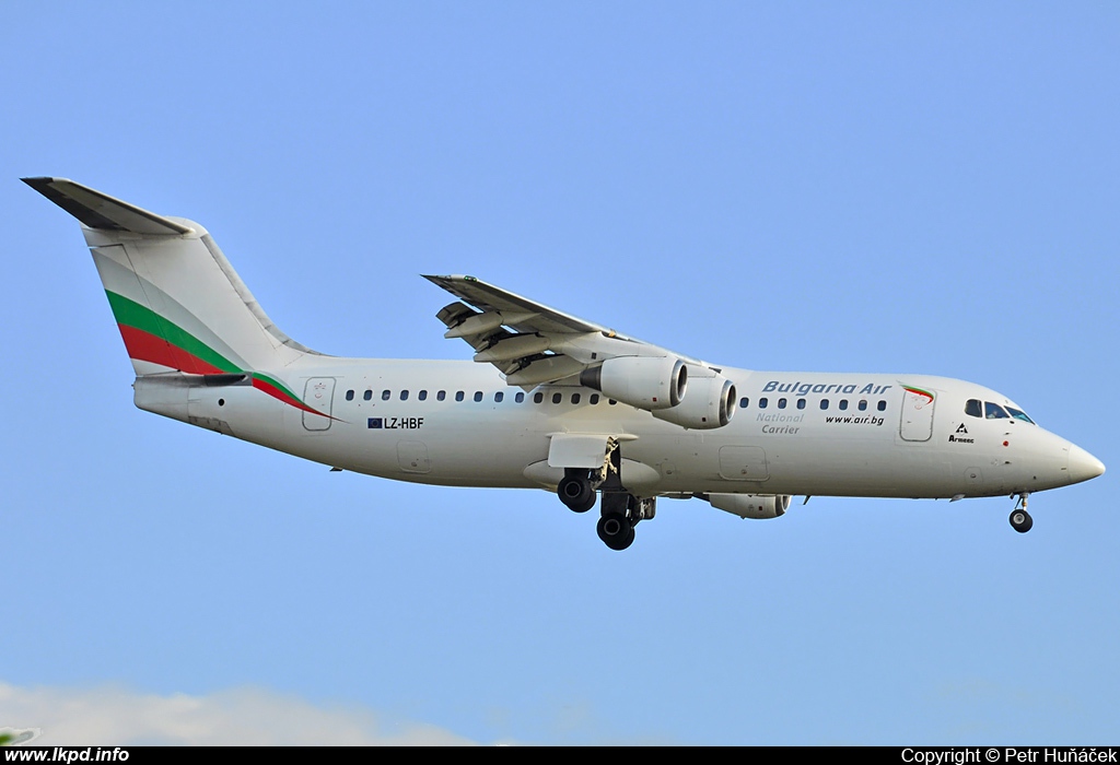 Bulgaria Air – BAE Systems Avro BAE-146-300 LZ-HBF