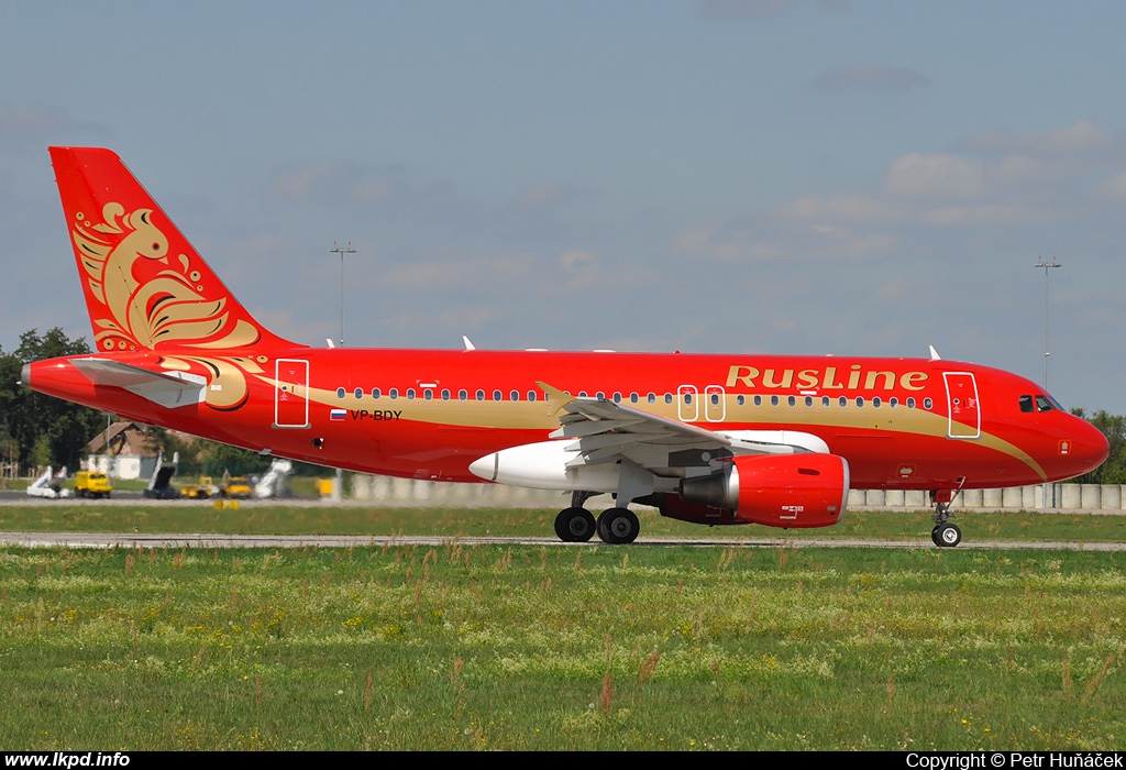 Rusline – Airbus A319-111 VP-BDY