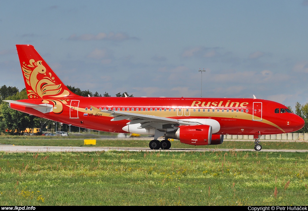 Rusline – Airbus A319-111 VP-BDY