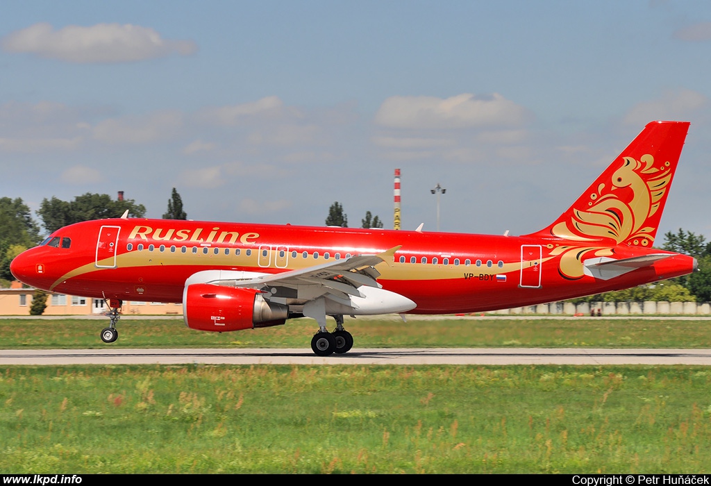 Rusline – Airbus A319-111 VP-BDY