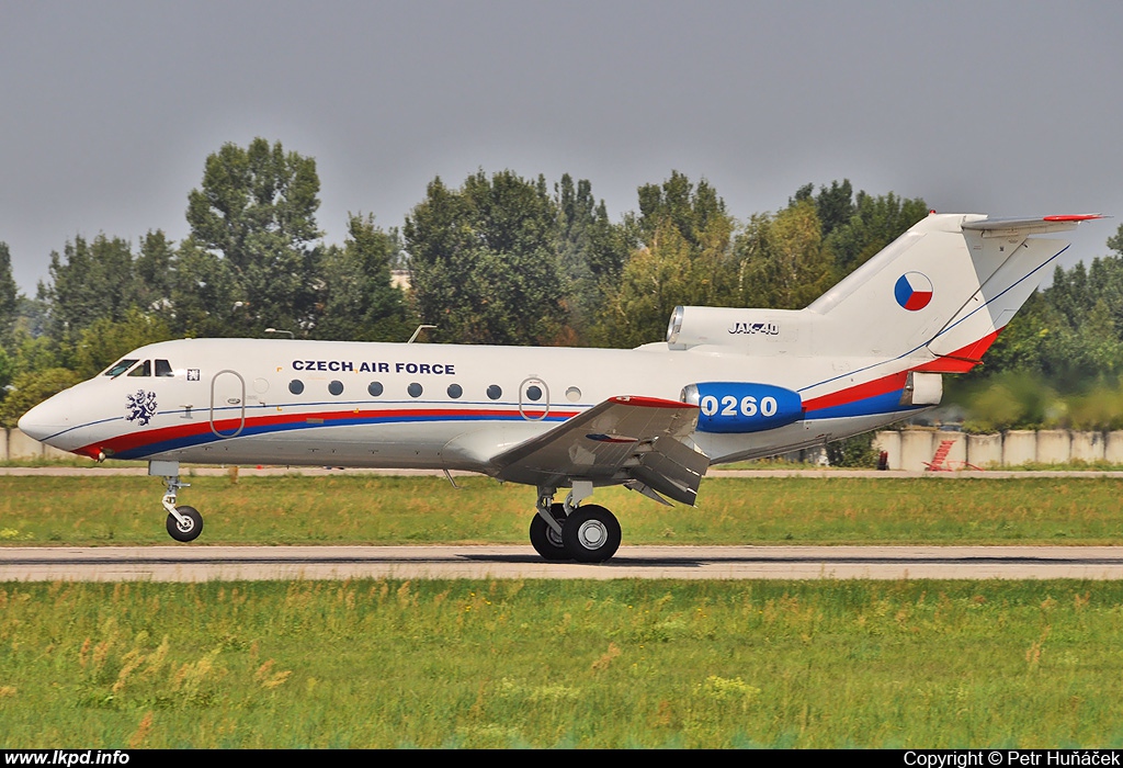 Czech Air Force – Yakovlev YAK-40 0260