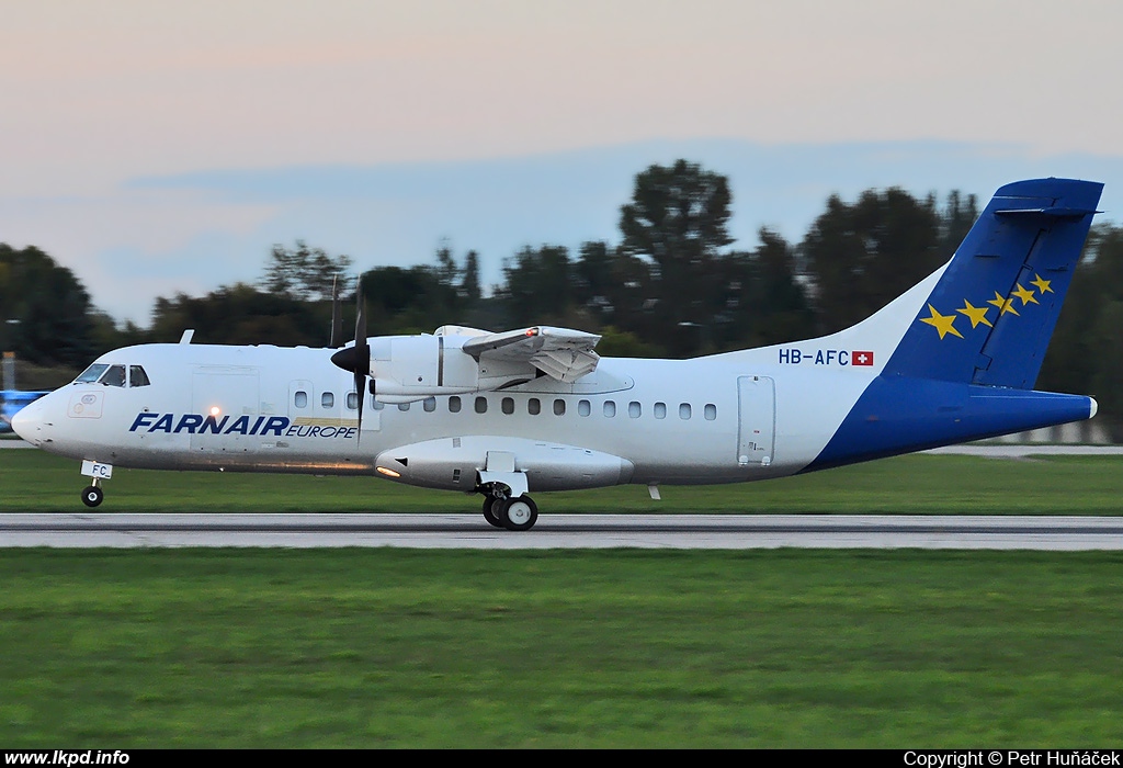 Farnair Europe – ATR ATR-42-320 HB-AFC