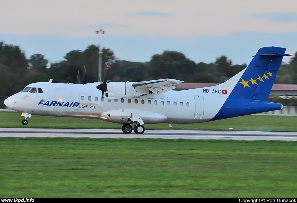 Farnair Europe – ATR ATR-42-320 HB-AFC