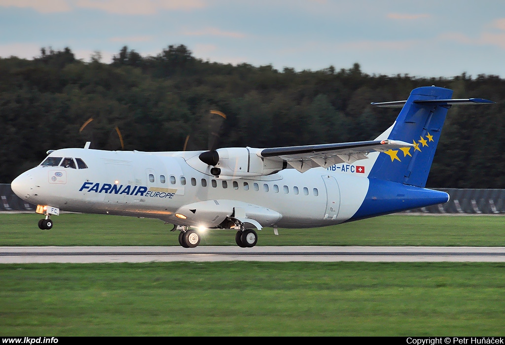 Farnair Europe – ATR ATR-42-320 HB-AFC