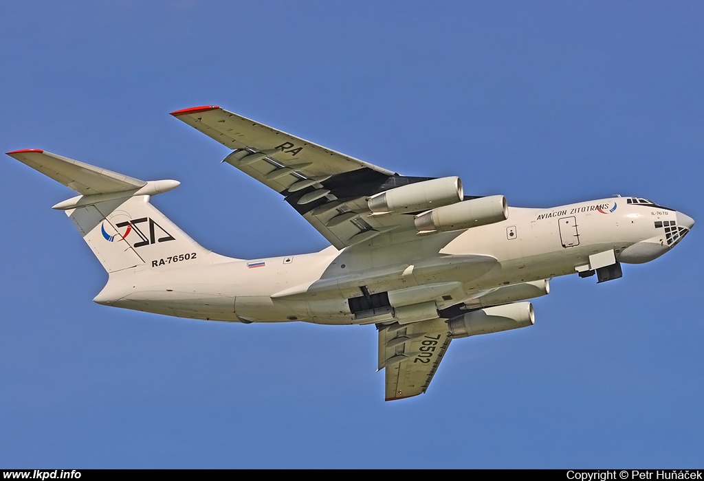 Aviacon Zitotrans – Iljuin IL-76TD RA-76502