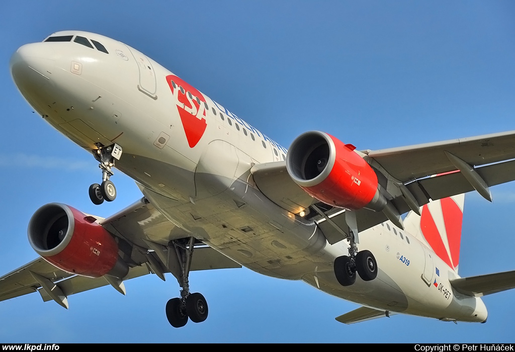 SA Czech Airlines – Airbus A319-112 OK-PET