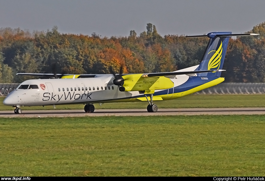 SkyWork Airlines – De Havilland Canada DHC-8-402Q Dash 8 HB-JIK