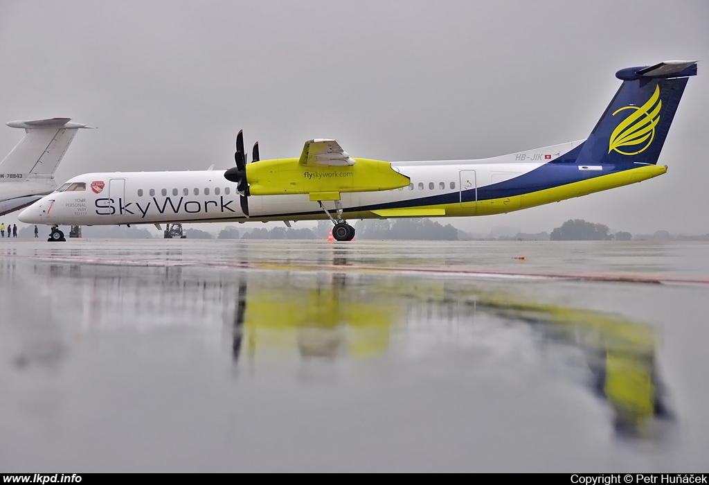 SkyWork Airlines – De Havilland Canada DHC-8-402Q Dash 8 HB-JIK