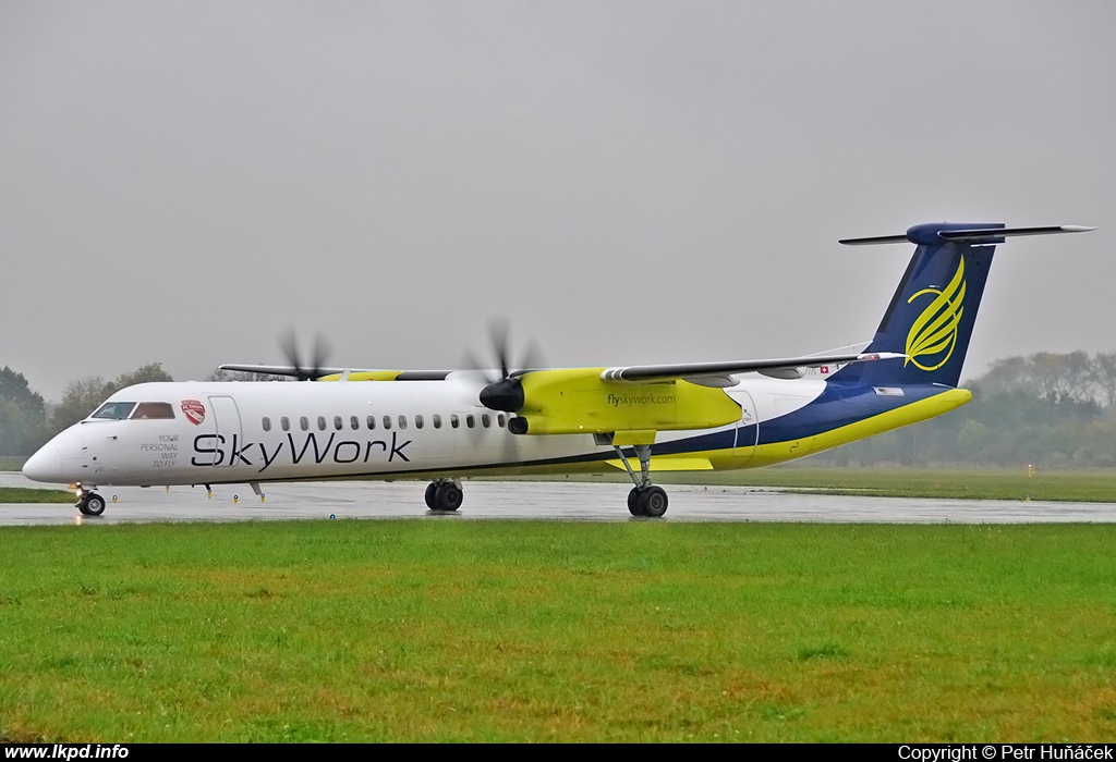 SkyWork Airlines – De Havilland Canada DHC-8-402Q Dash 8 HB-JIK