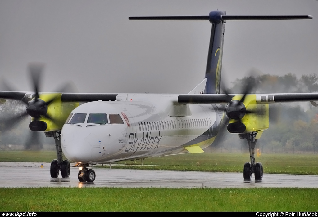 SkyWork Airlines – De Havilland Canada DHC-8-402Q Dash 8 HB-JIK