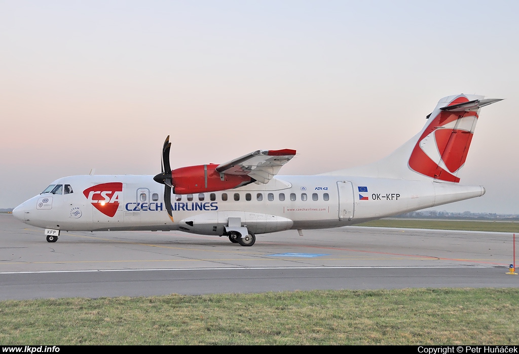 SA Czech Airlines – ATR ATR-42-500 OK-KFP