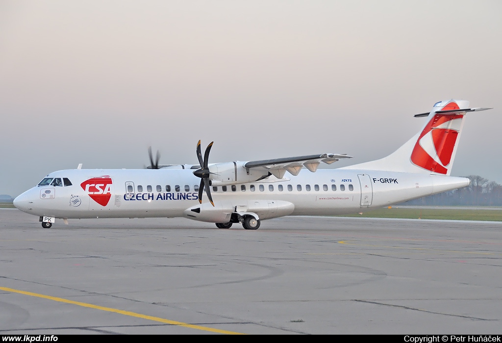 SA Czech Airlines – ATR ATR-72-212A F-GRPK