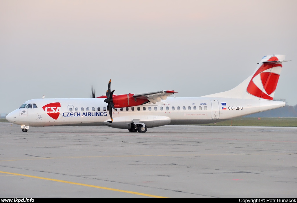 SA Czech Airlines – ATR ATR-72-212A OK-GFQ