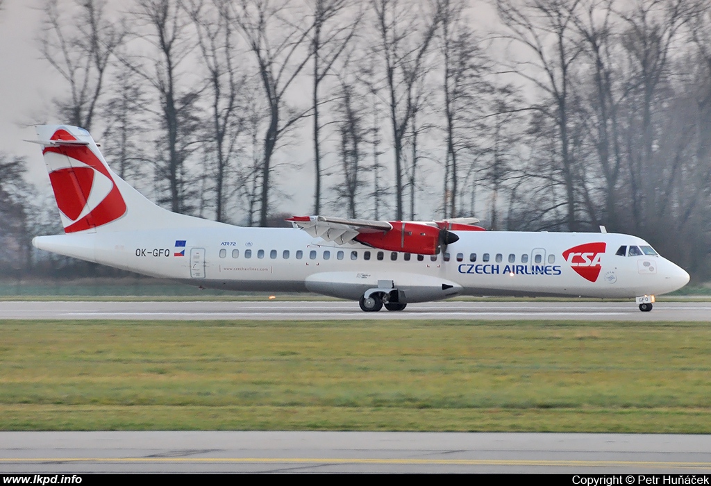 SA Czech Airlines – ATR ATR-72-212A OK-GFQ