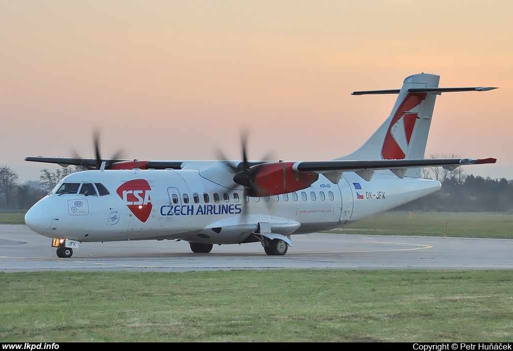 SA Czech Airlines – ATR ATR-42-500 OK-JFK