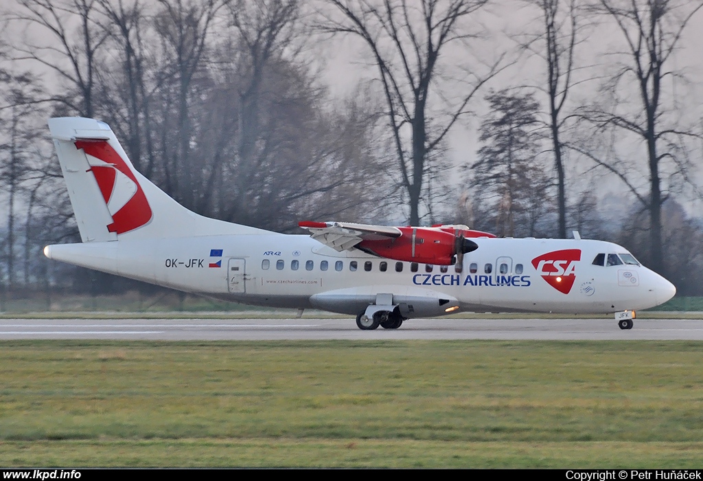 SA Czech Airlines – ATR ATR-42-500 OK-JFK