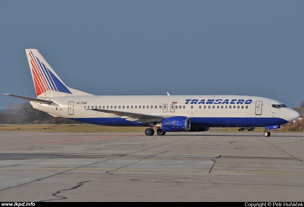 Transaero Airlines – Boeing B737-4S3 EI-CXK