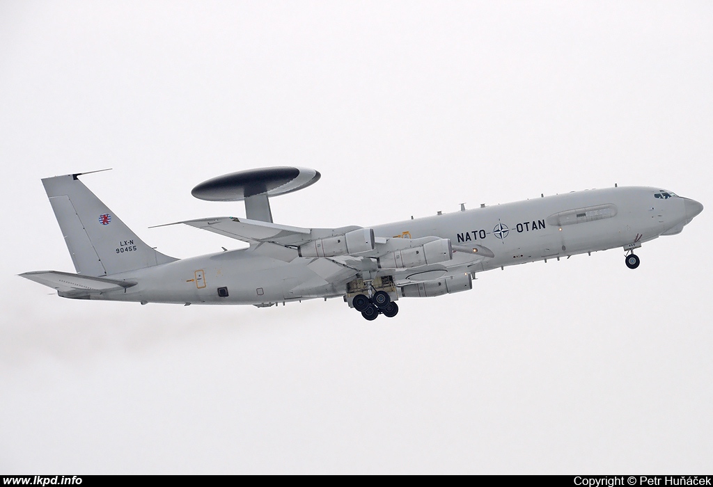 NATO – Boeing E-3A AWACS LX-N90455