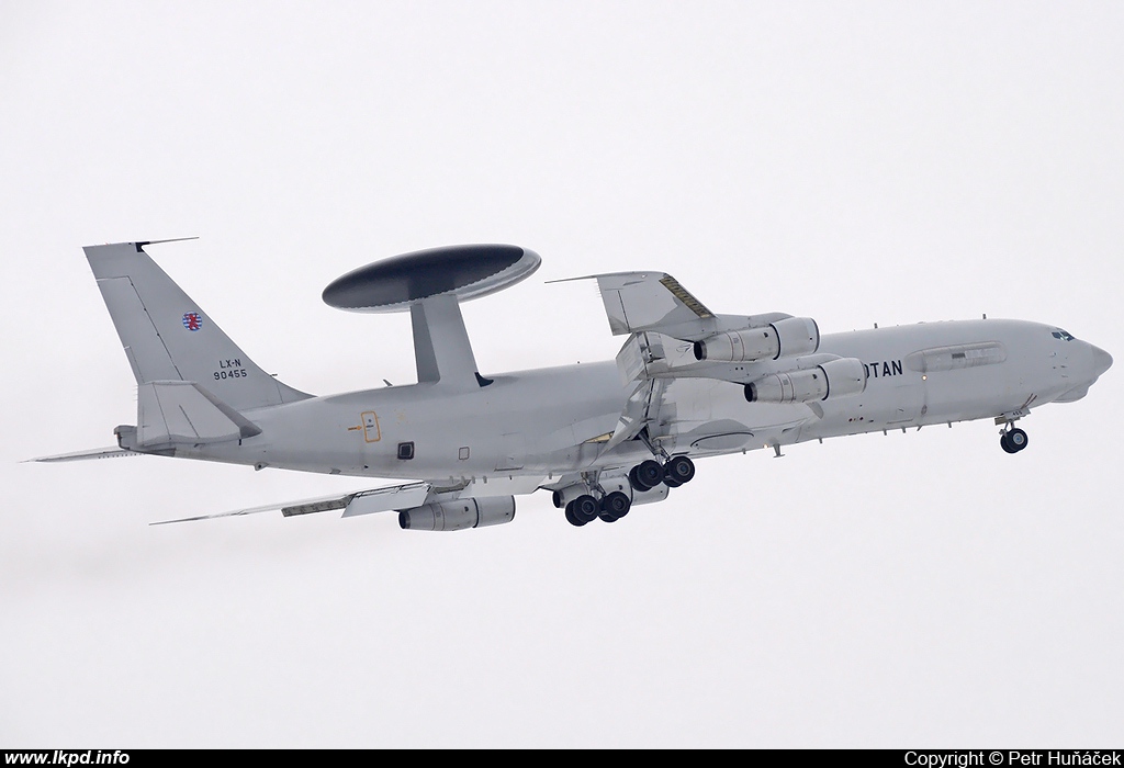 NATO – Boeing E-3A AWACS LX-N90455