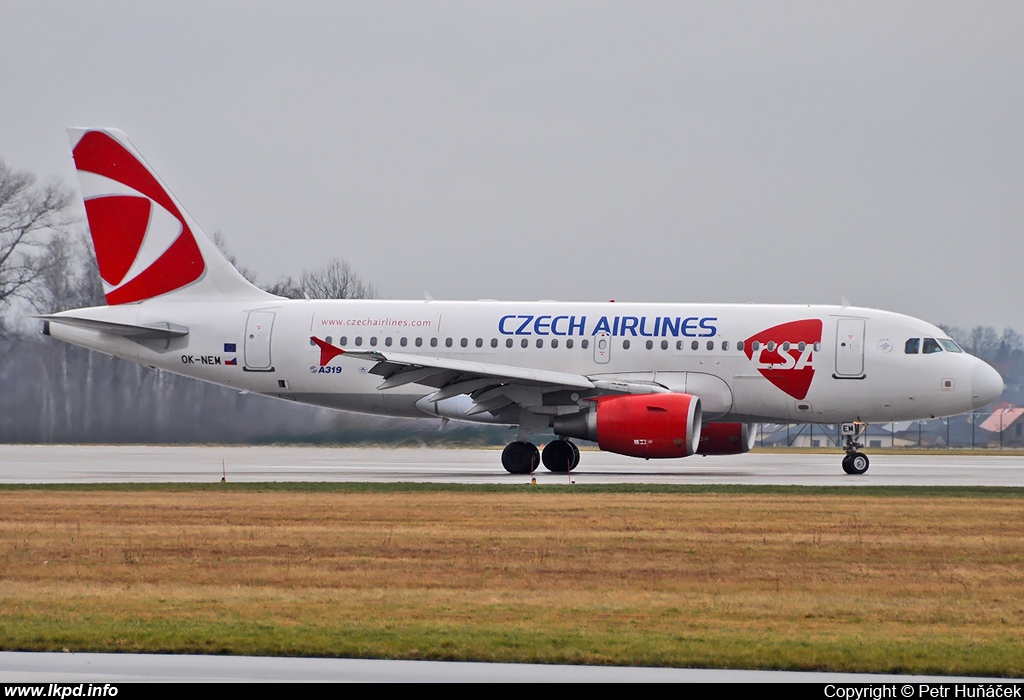 SA Czech Airlines – Airbus A319-112 OK-NEM