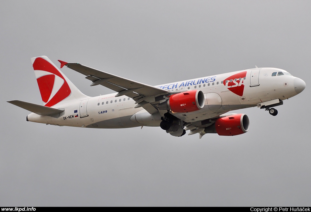 SA Czech Airlines – Airbus A319-112 OK-NEM