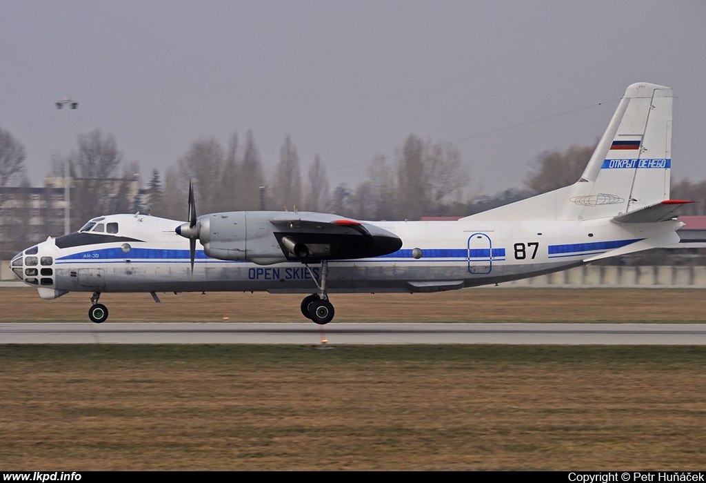 Russia Air Force – Antonov AN-30B 87