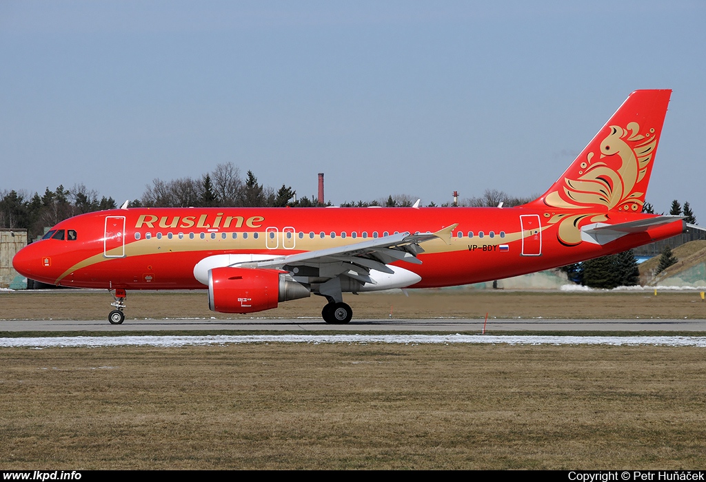 Rusline – Airbus A319-111 VP-BDY