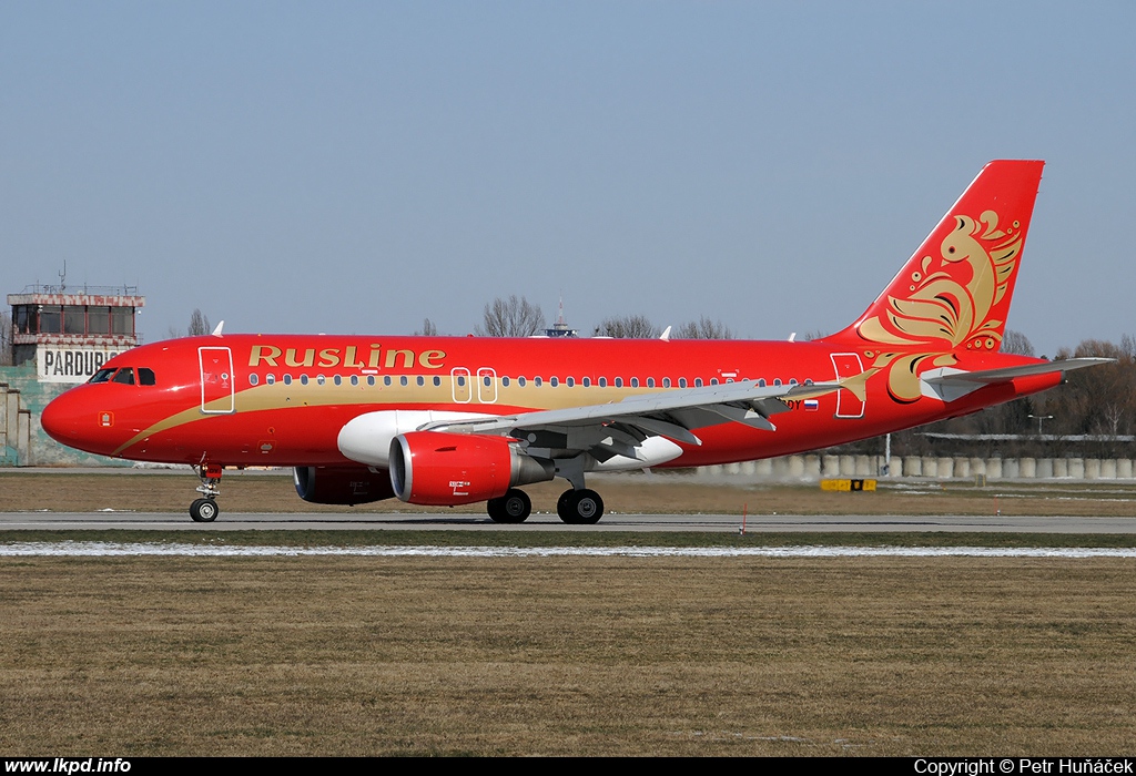 Rusline – Airbus A319-111 VP-BDY