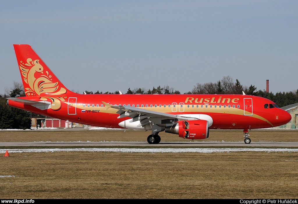 Rusline – Airbus A319-111 VP-BDY