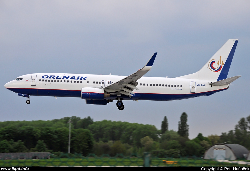 Orenair – Boeing B737-8K5 VQ-BNK