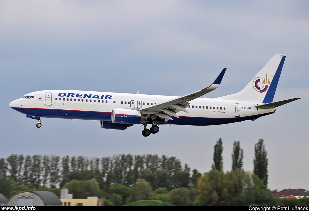 Orenair – Boeing B737-8K5 VQ-BNK